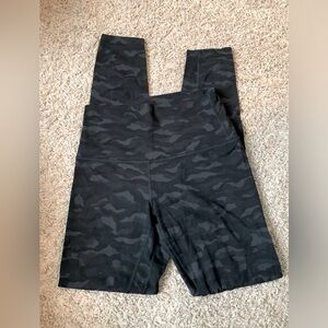 Lululemon Align Black Camouflage Leggings